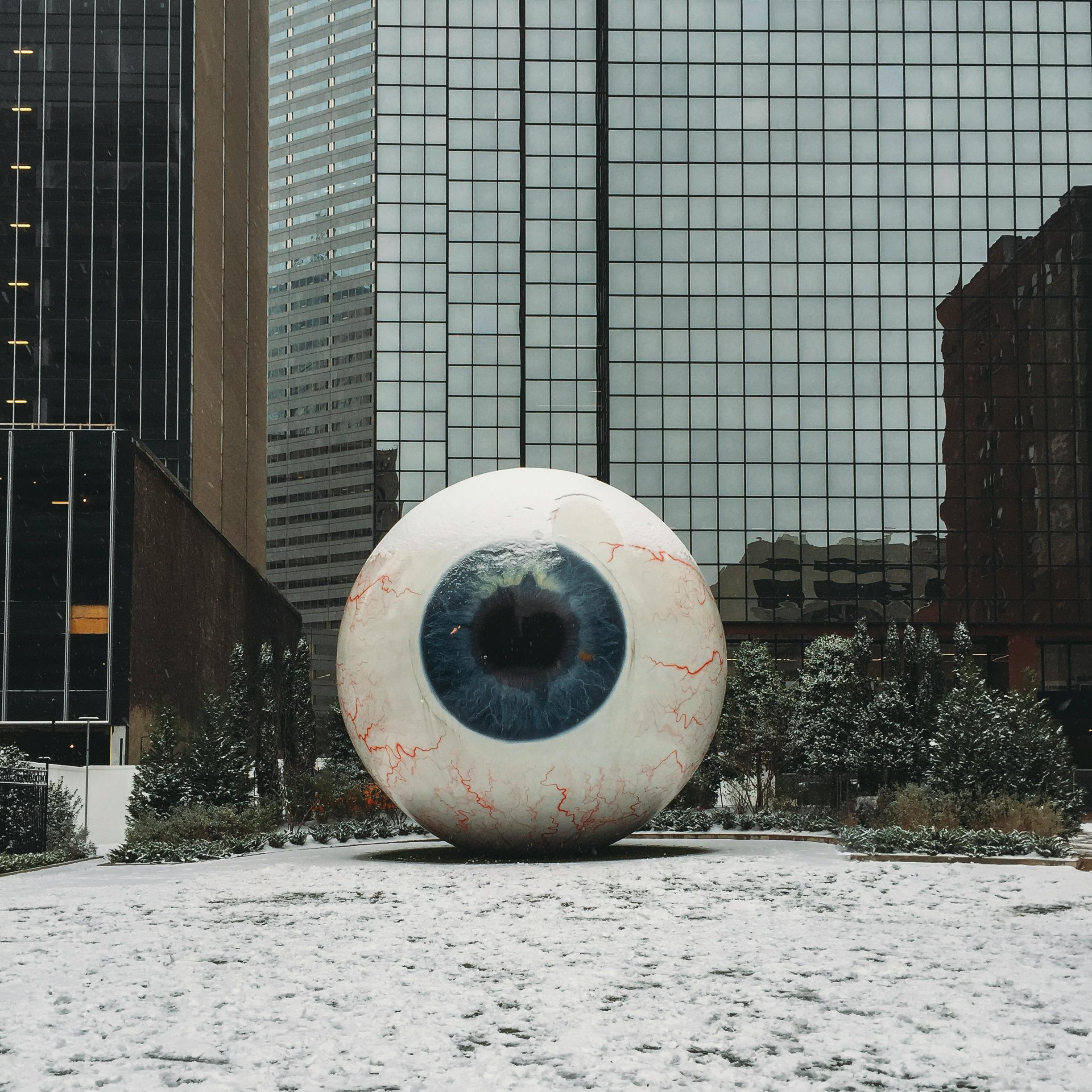 Eye Ball Sculpture