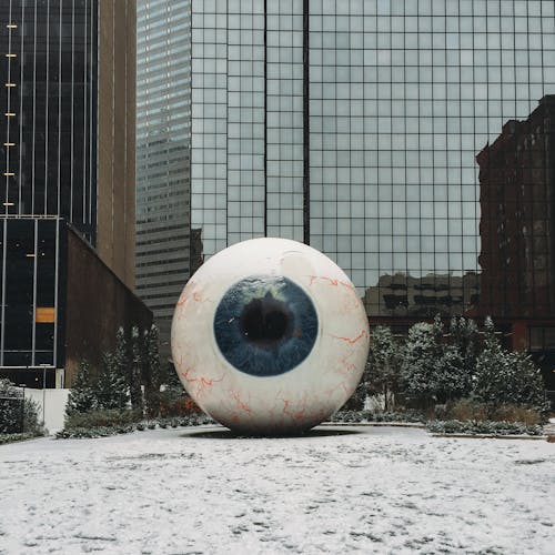 Eye Ball Sculpture