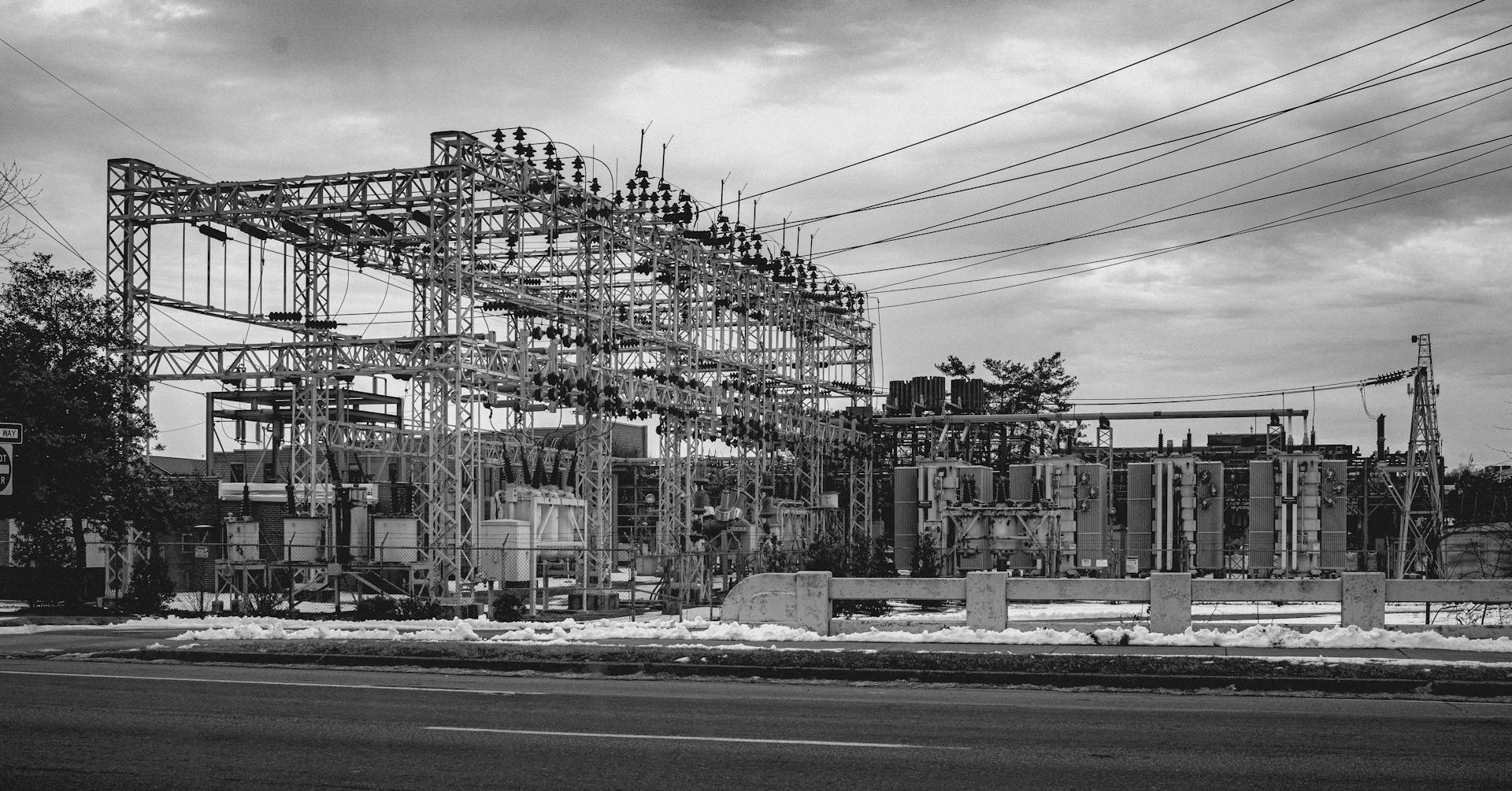 Overcast power station in Bristol, TN