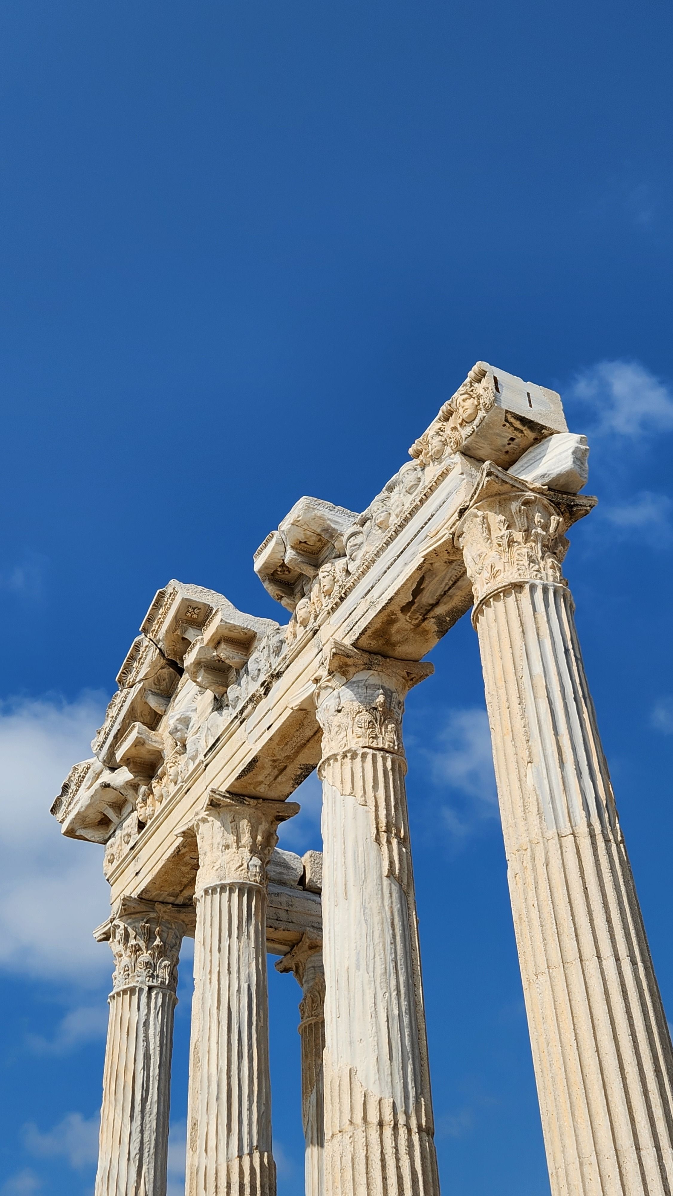 Ancient Columns of the Temple of Apollo · Free Stock Photo