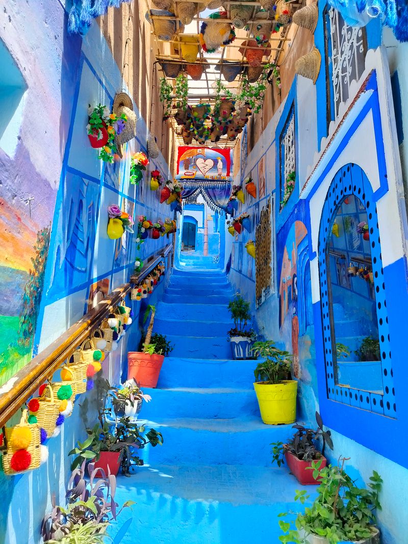 Chefchaouen blue city Morocco