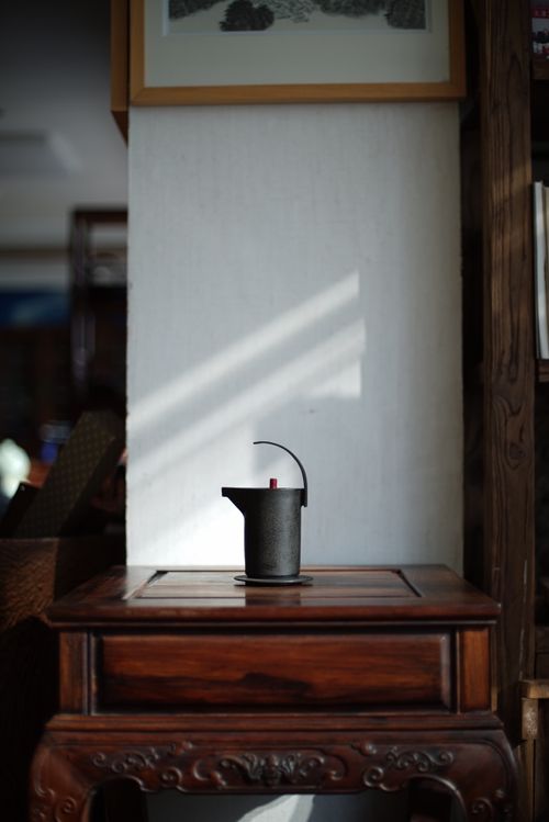 Free Elegant blend of vintage furniture and modern lamp in natural sunlight. Stock Photo
