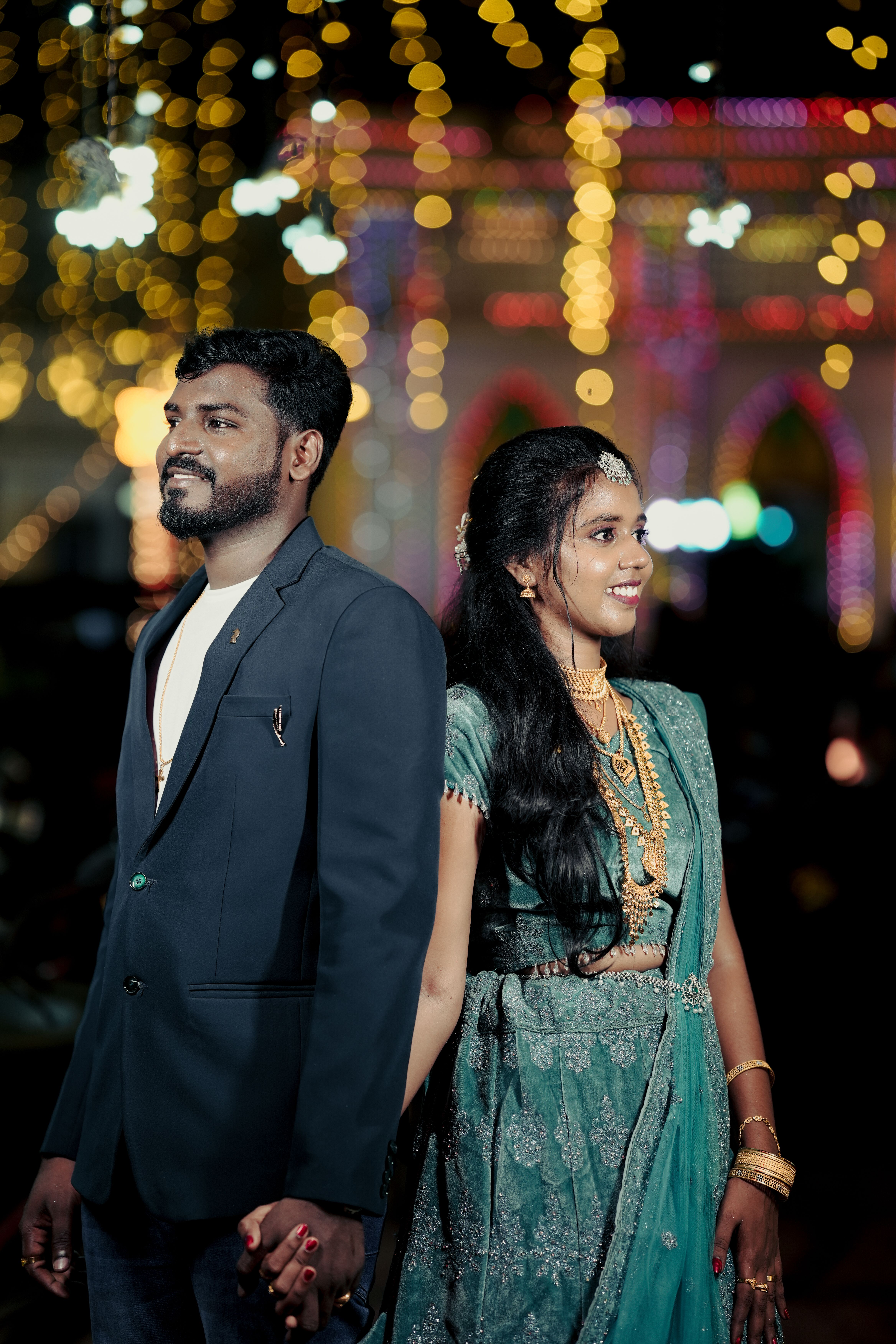 Beautiful Indian Wedding Couple Portrait · Free Stock Photo