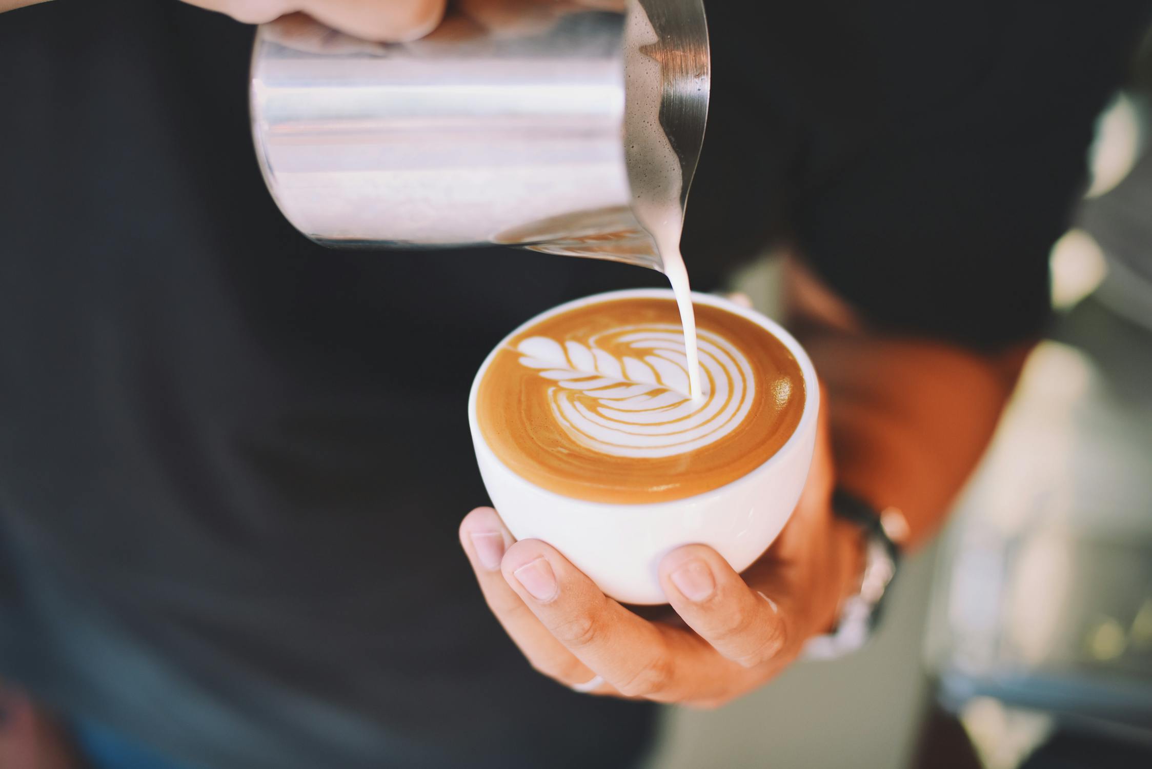 Coffee Time Photo by Chevanon Photography from Pexels: https://www.pexels.com/photo/close-up-of-hand-holding-cappuccino-302901/