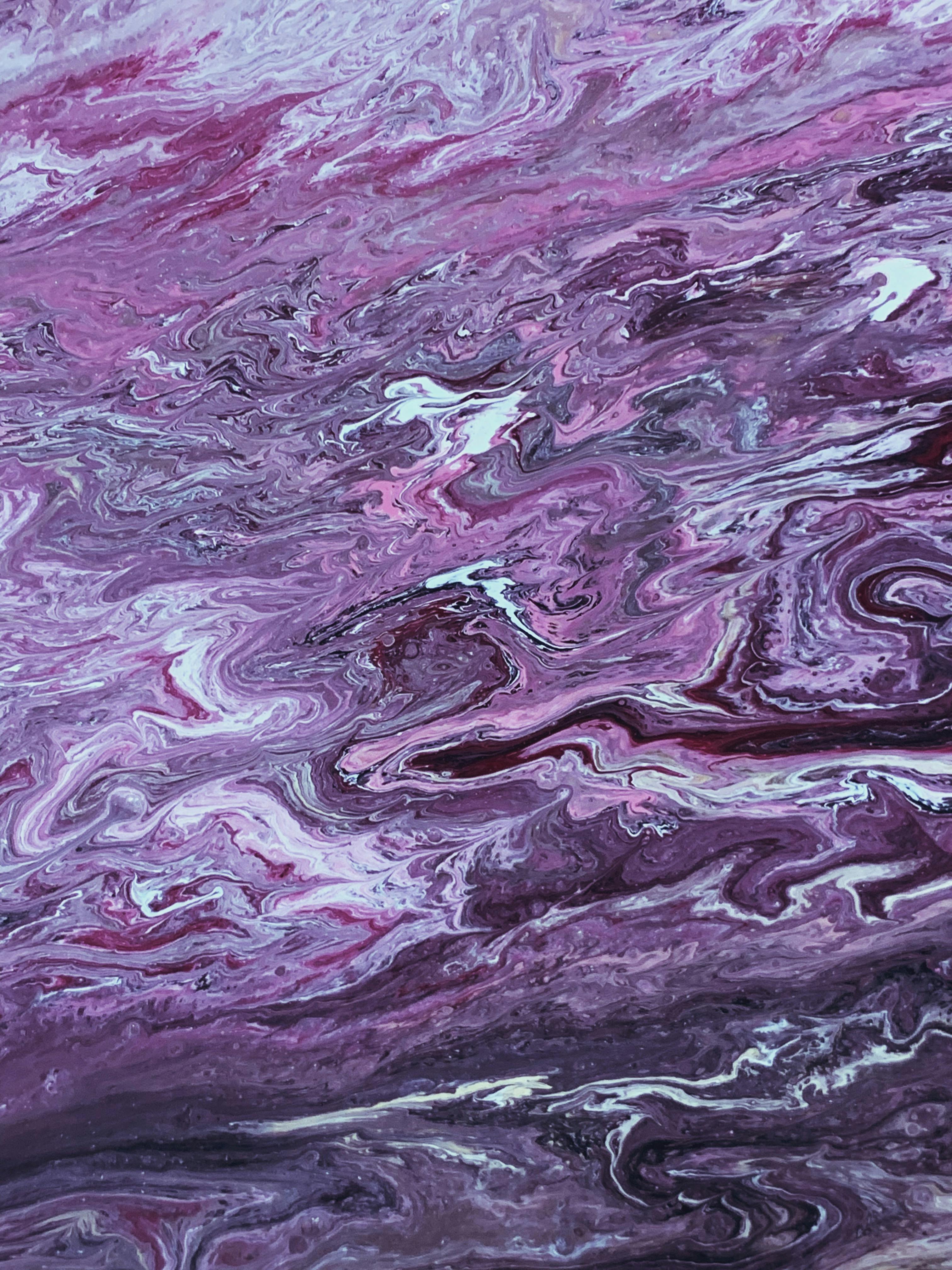 Abstract Art Purple Wallpapers - Purple Aesthetic Wallpaper iPhone