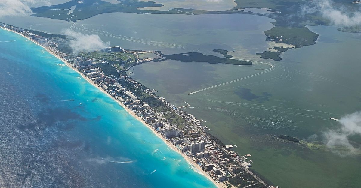 Ocean Line View Aerial View of Coastal Shoreline with Blue Ocean · Free Stock Photo