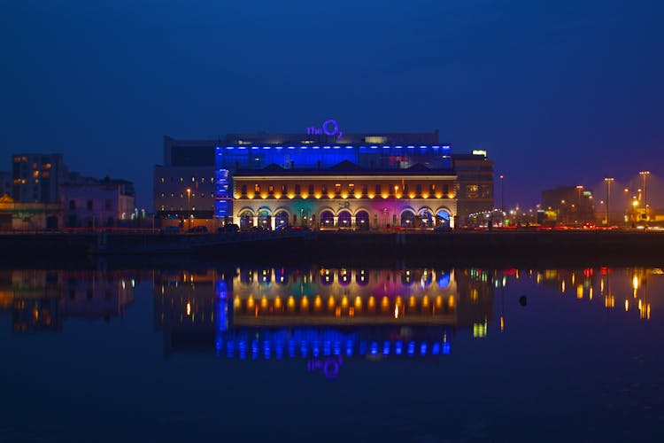 Dublin Skyline At Night