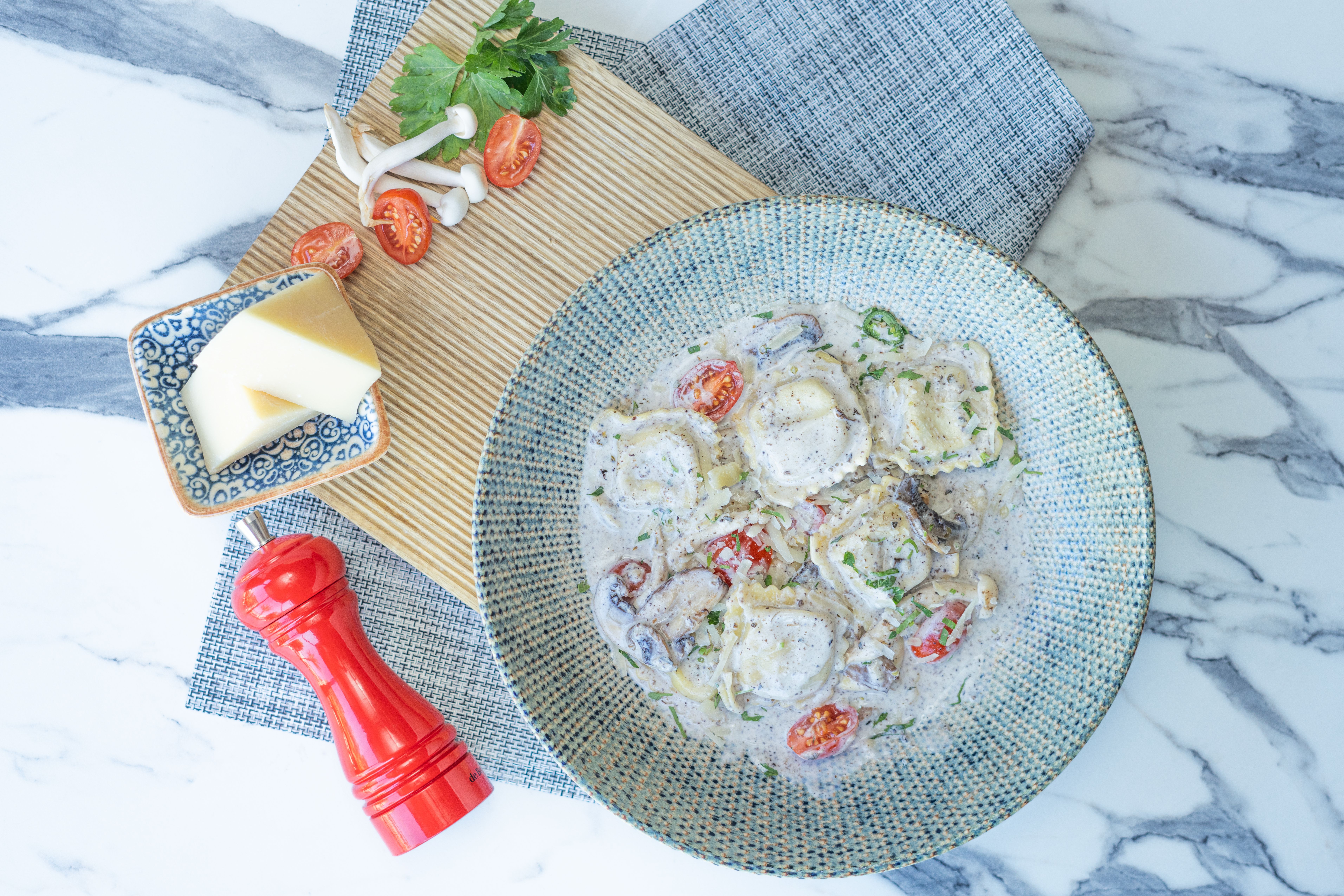 Wood-Fired Penne and Olives