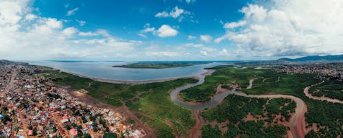 Aerial Photography of Body of Water