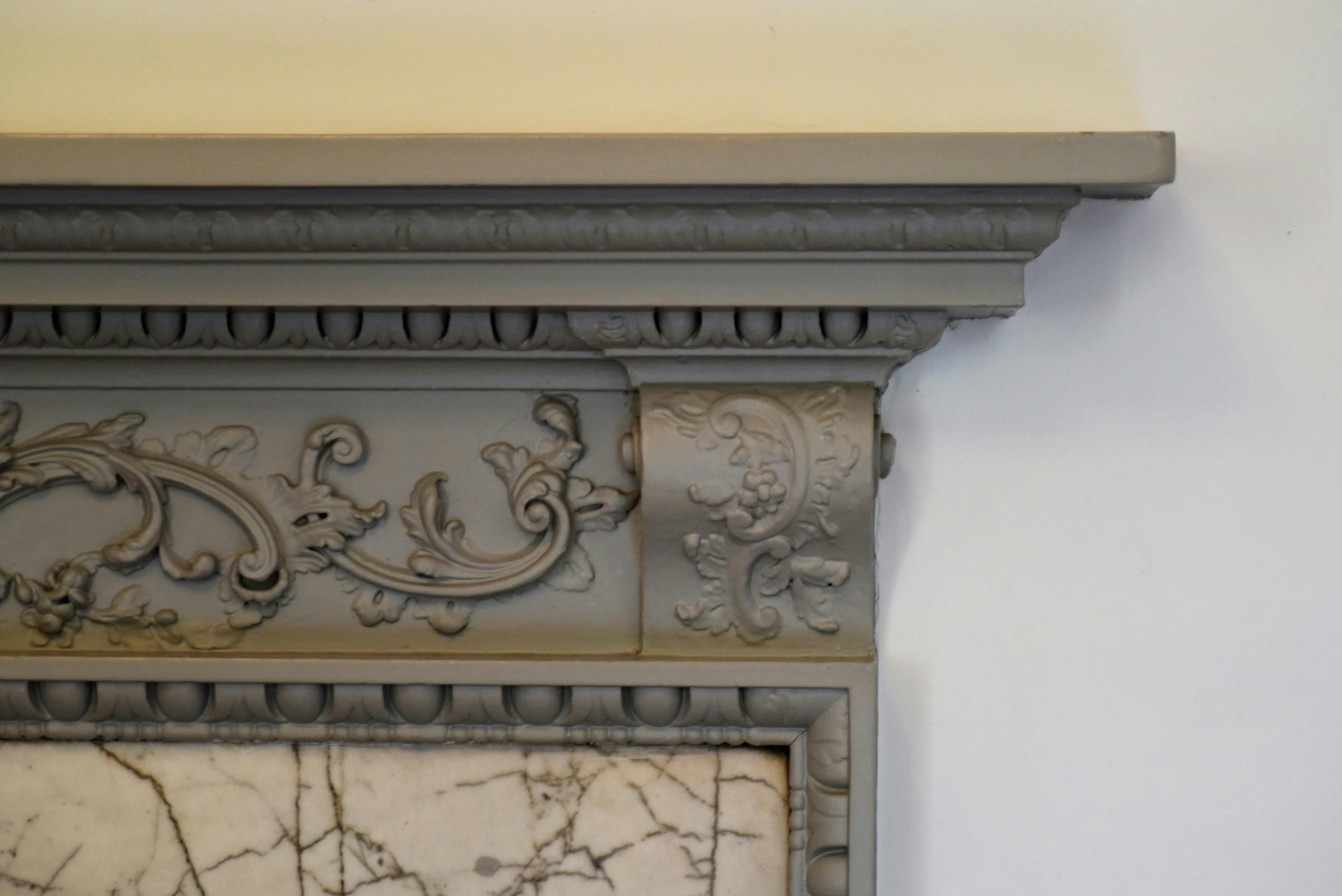 Kostenloses Foto zum Thema: kamin, kaminsims, stuck