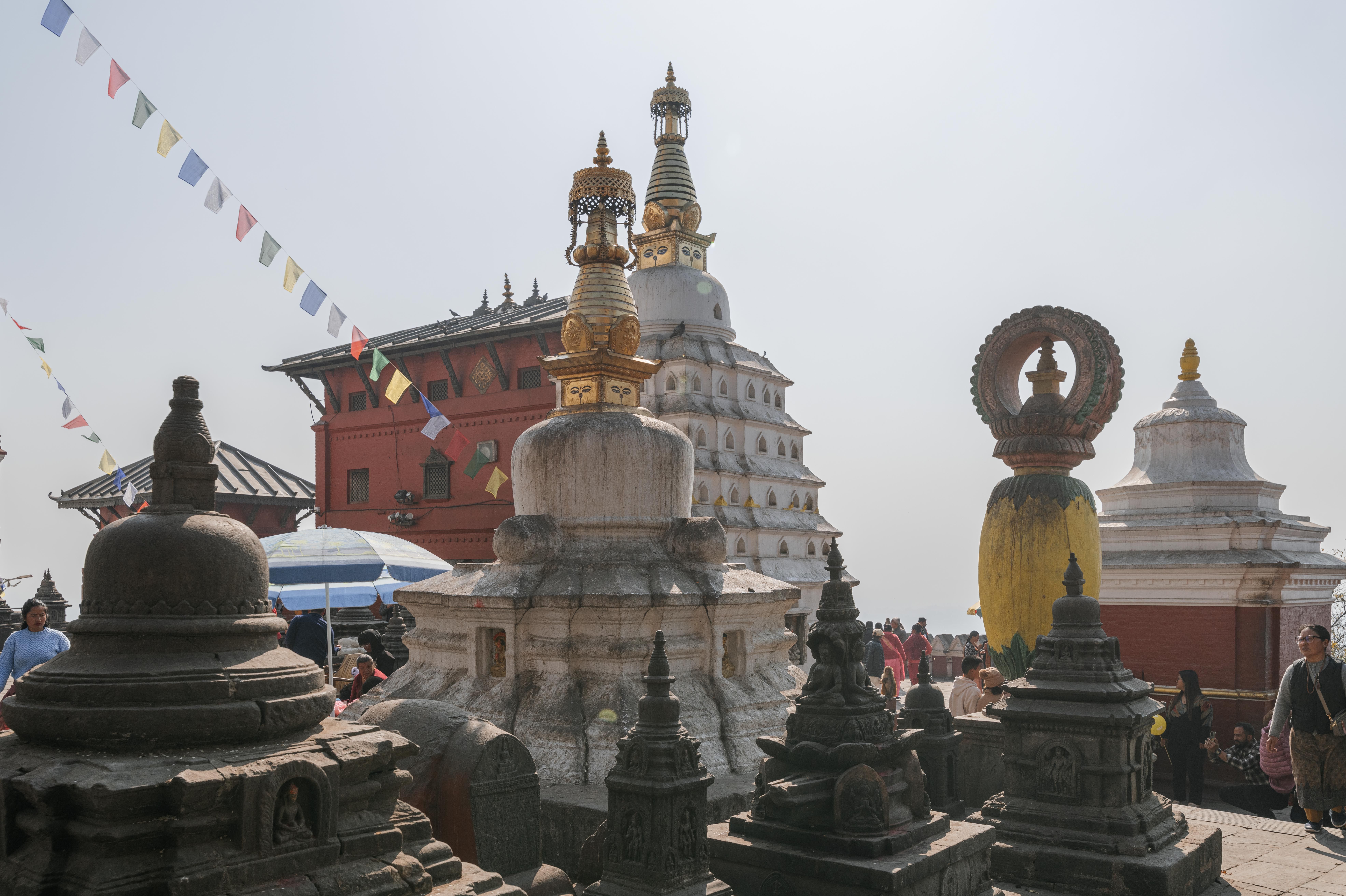 Historic Buddhist Stupas in Kathmandu Nepal · Free Stock Photo