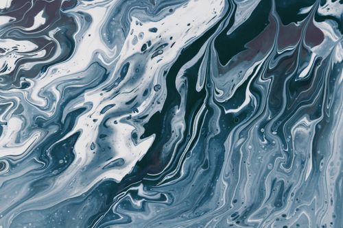 Free Dynamic abstract marble texture featuring fluid patterns in a swirling design. Stock Photo