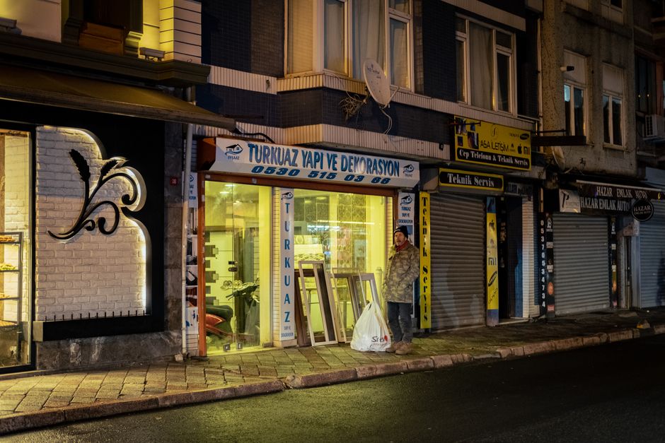 Exterior of a Turkcell mobile phone store in a city center in Turkey