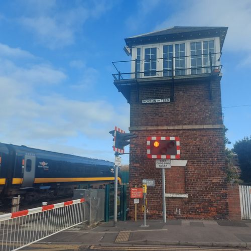 Free Old Railway Signal Box  Stock Photo