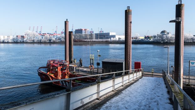 Port harbour boat tour — Hamburg