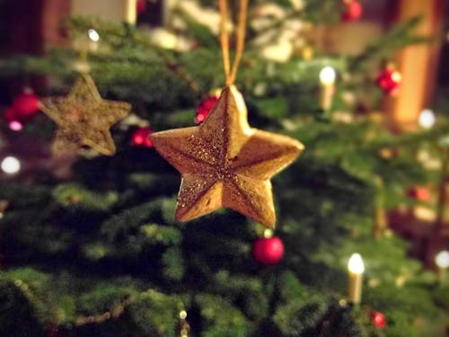 Star Pre Lit Tree Ornament