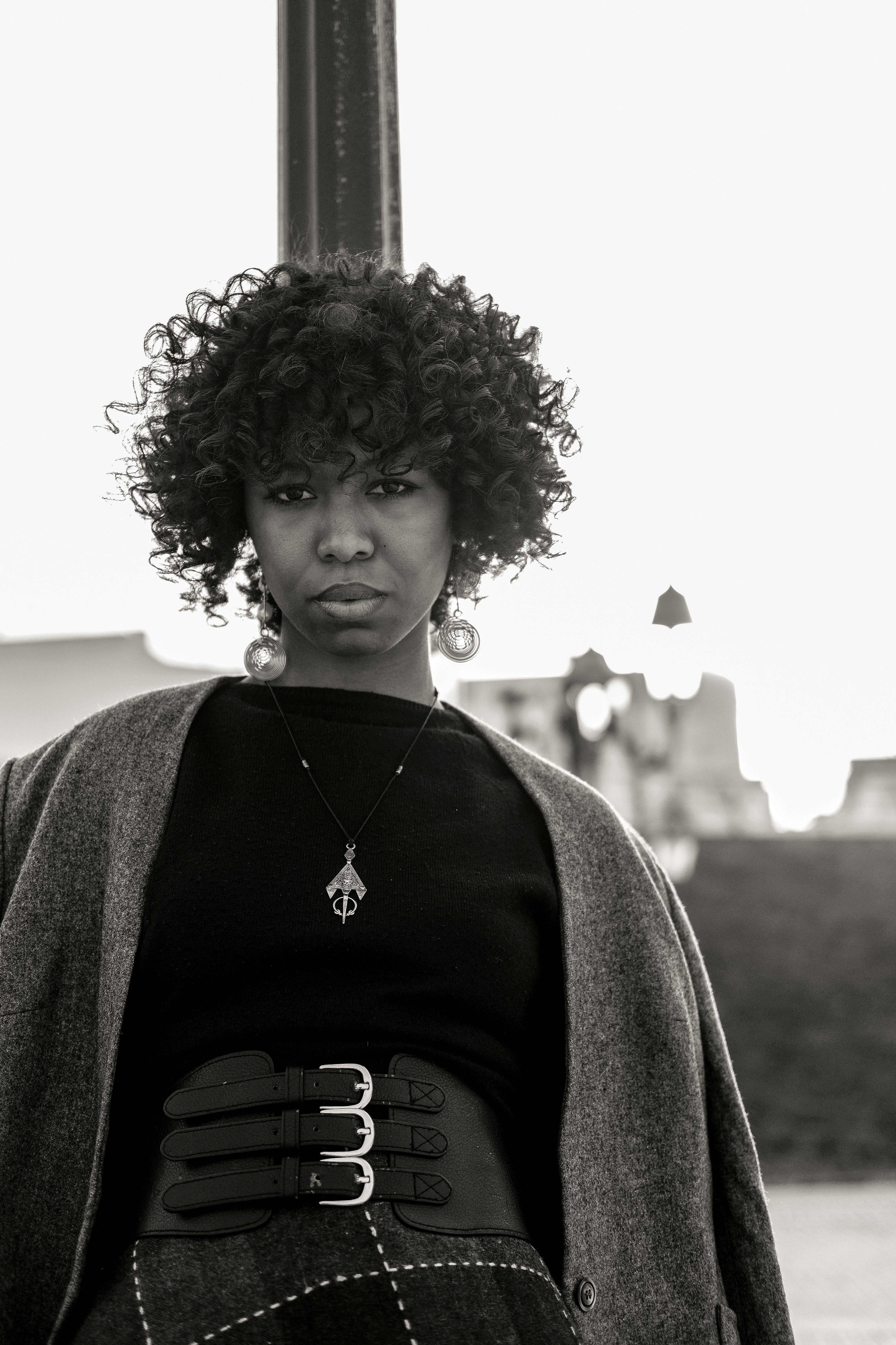 Stylish Portrait of Woman in Urban Rabat Setting · Free Stock Photo