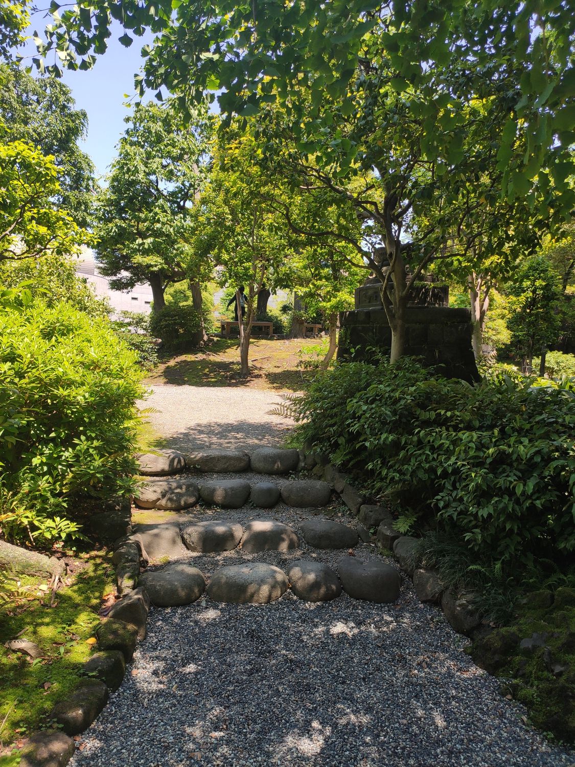 Tokyo Path Serene Stone Path in Tokyo Japanese Garden · Free Stock Photo