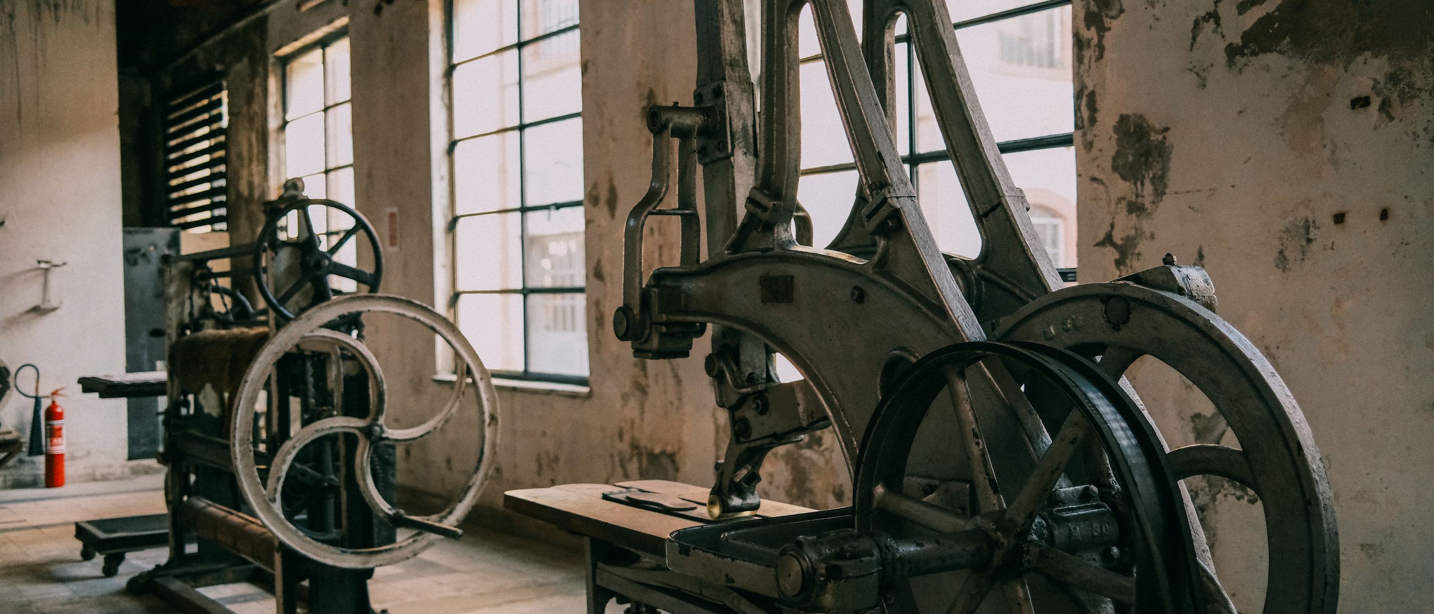 Commercial Decorating in Heston — dust sheets down and the room fully protected