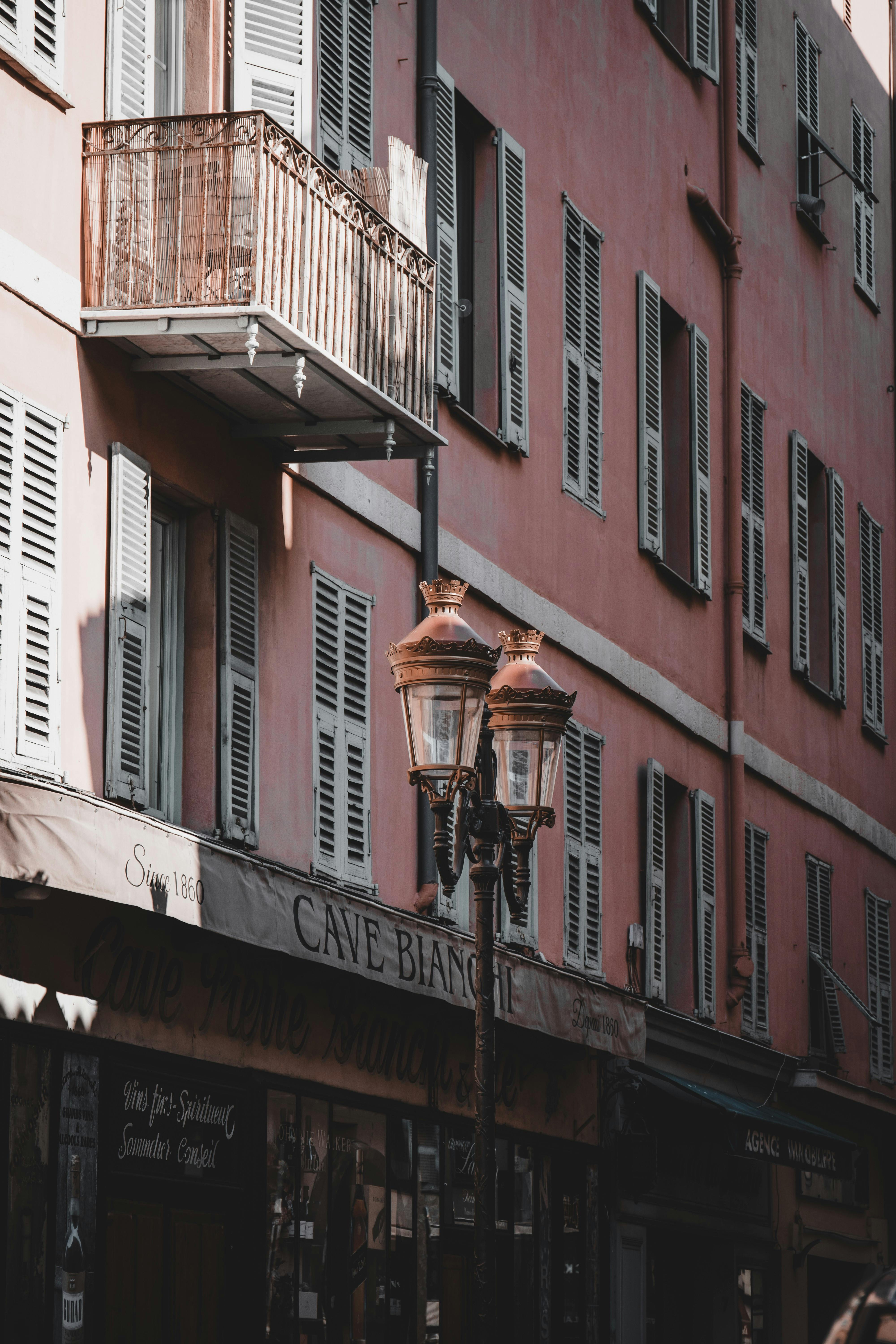 A picturesque scene of vintage European architecture and street details, capturing a timeless charm.