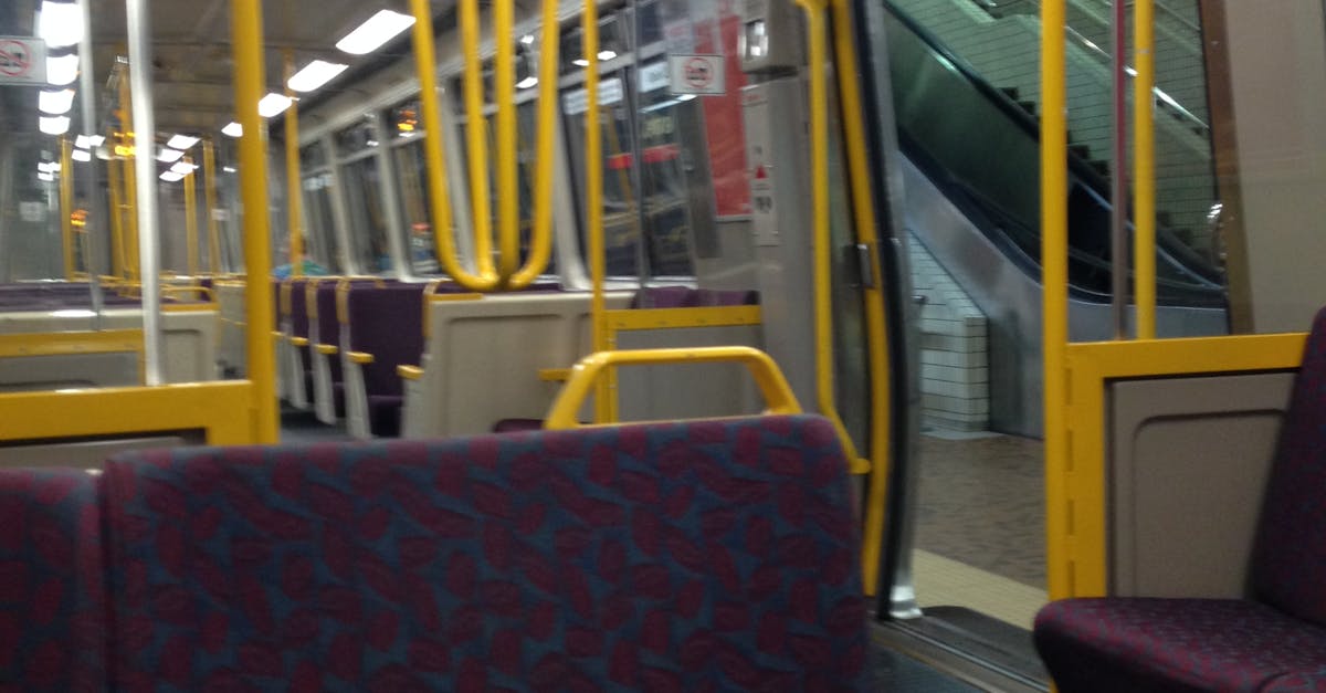 Free stock photo of seat, station, train