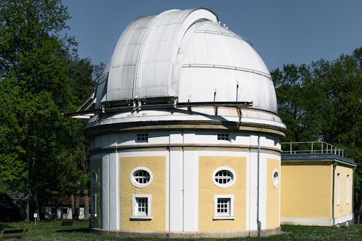 Explore the historic astronomical observatory in Hamburg, a symbol of celestial observation.