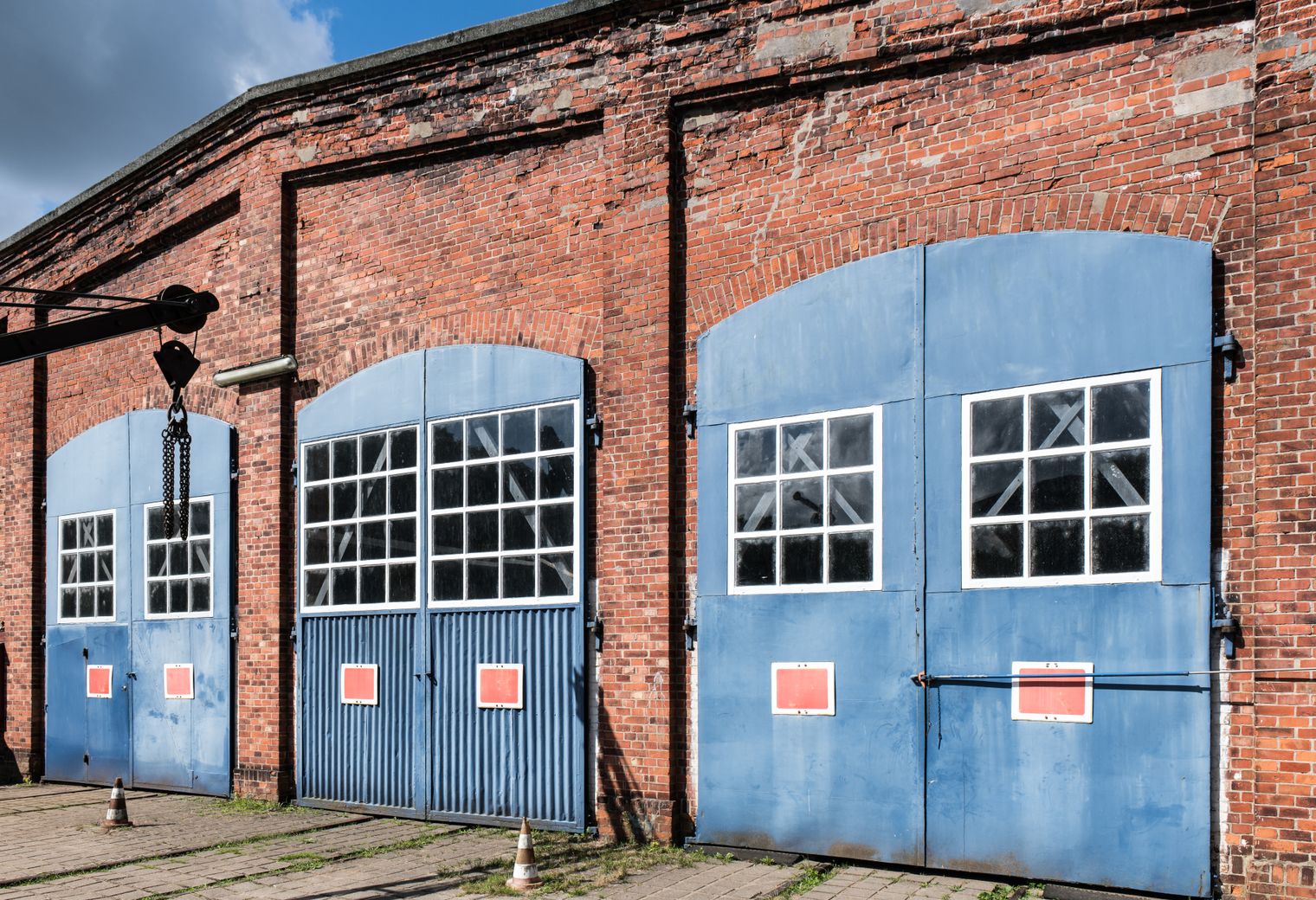 Easingwold — belongings being loaded for transport to storage