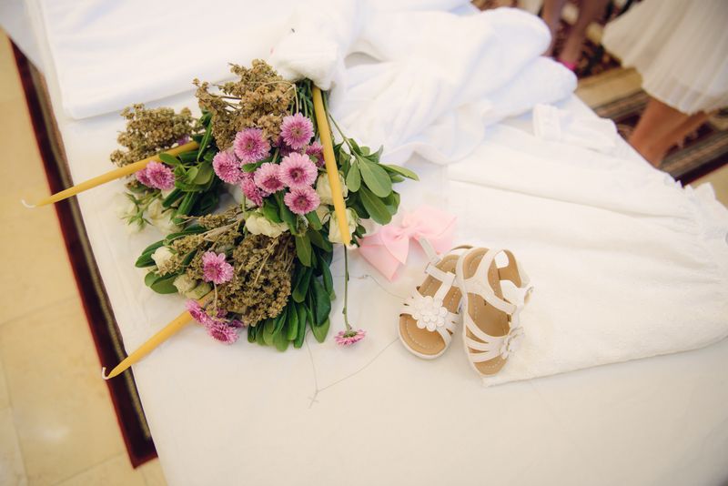 Botez organizat de PAM Brothers - aranjamente florale