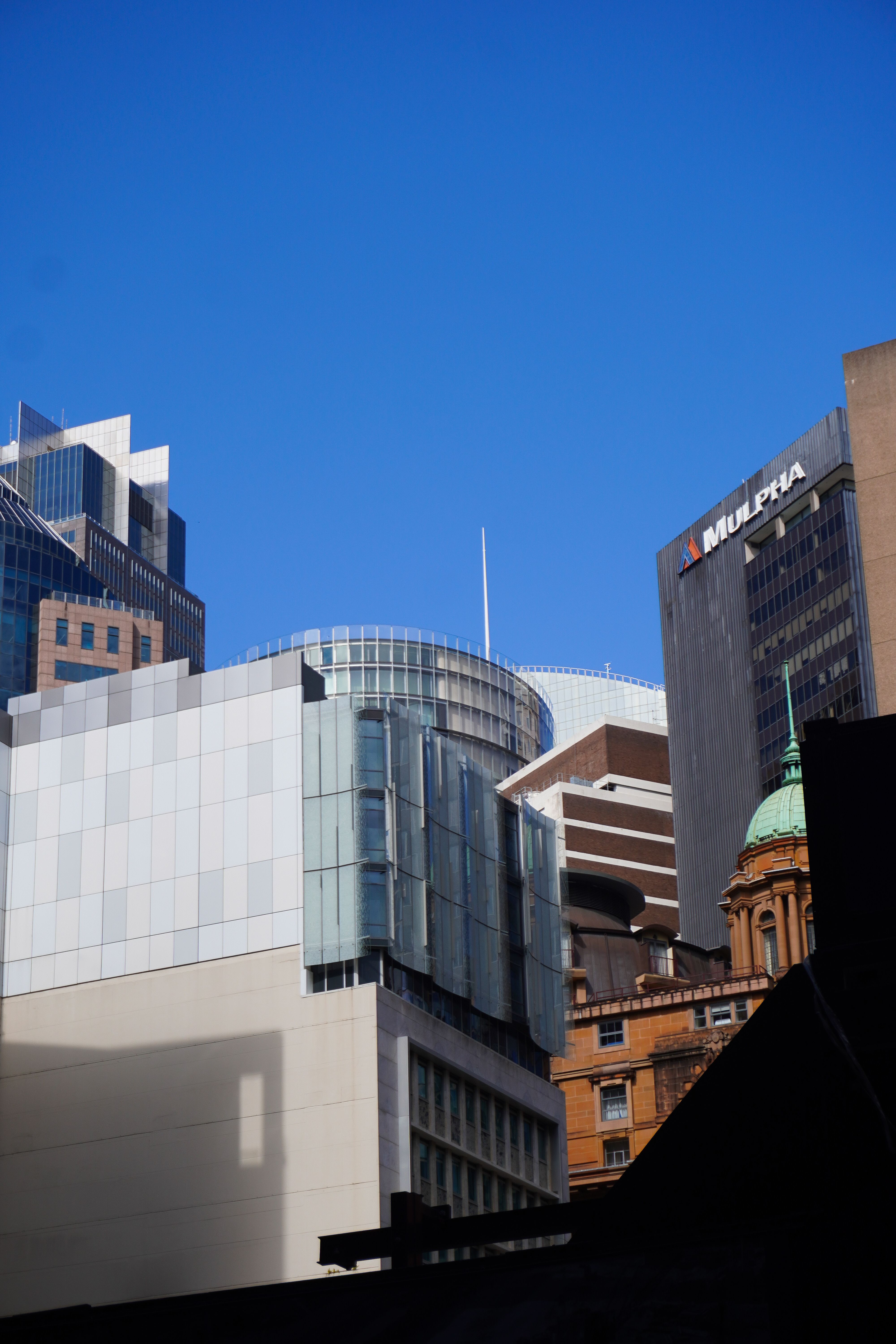 Modern Architecture Skyline with Blue Sky · Free Stock Photo