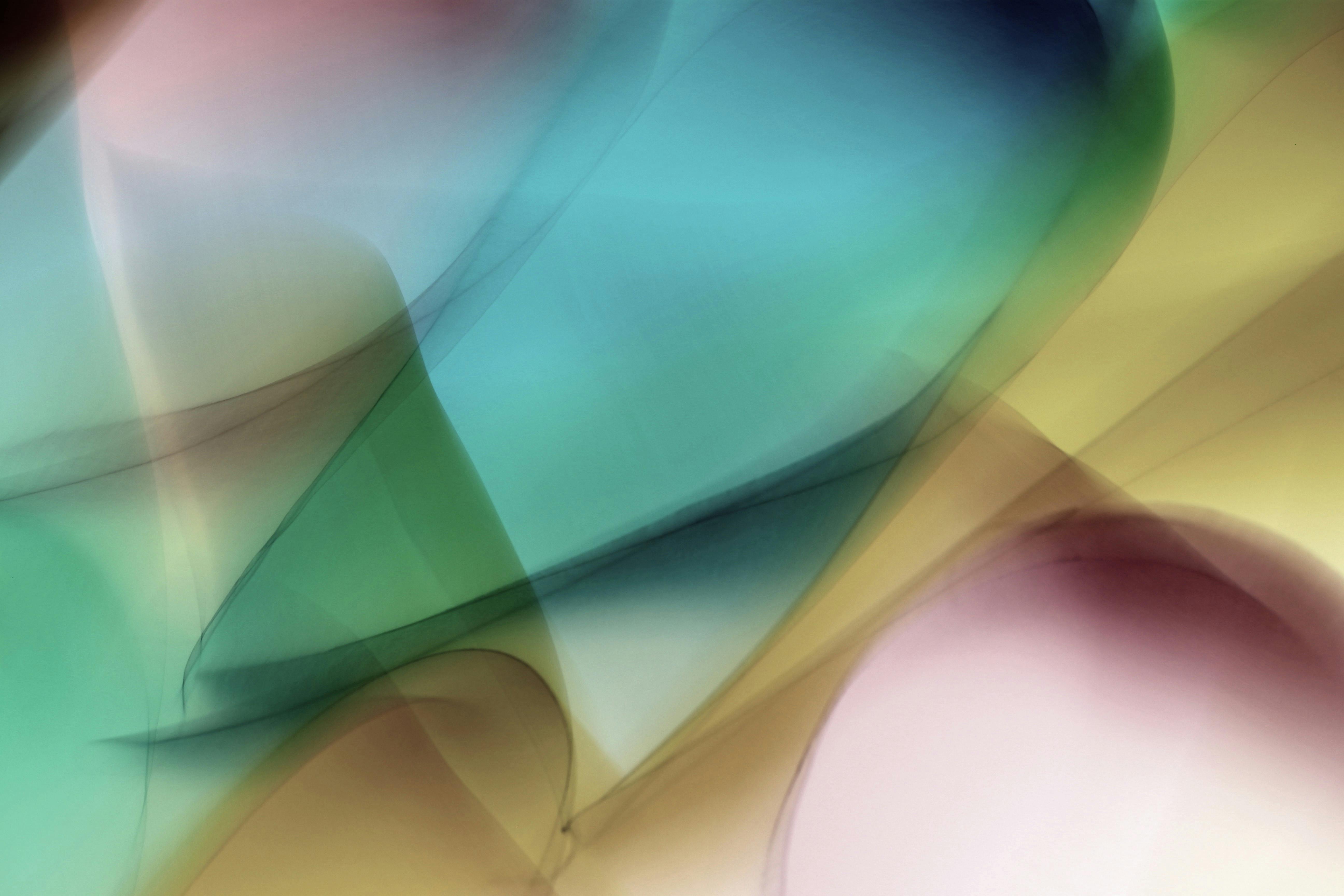 ingyenes Élénk absztrakt kép sima, folyó színkeverékekkel, lágy, nyugtató hatással. Stockfotó