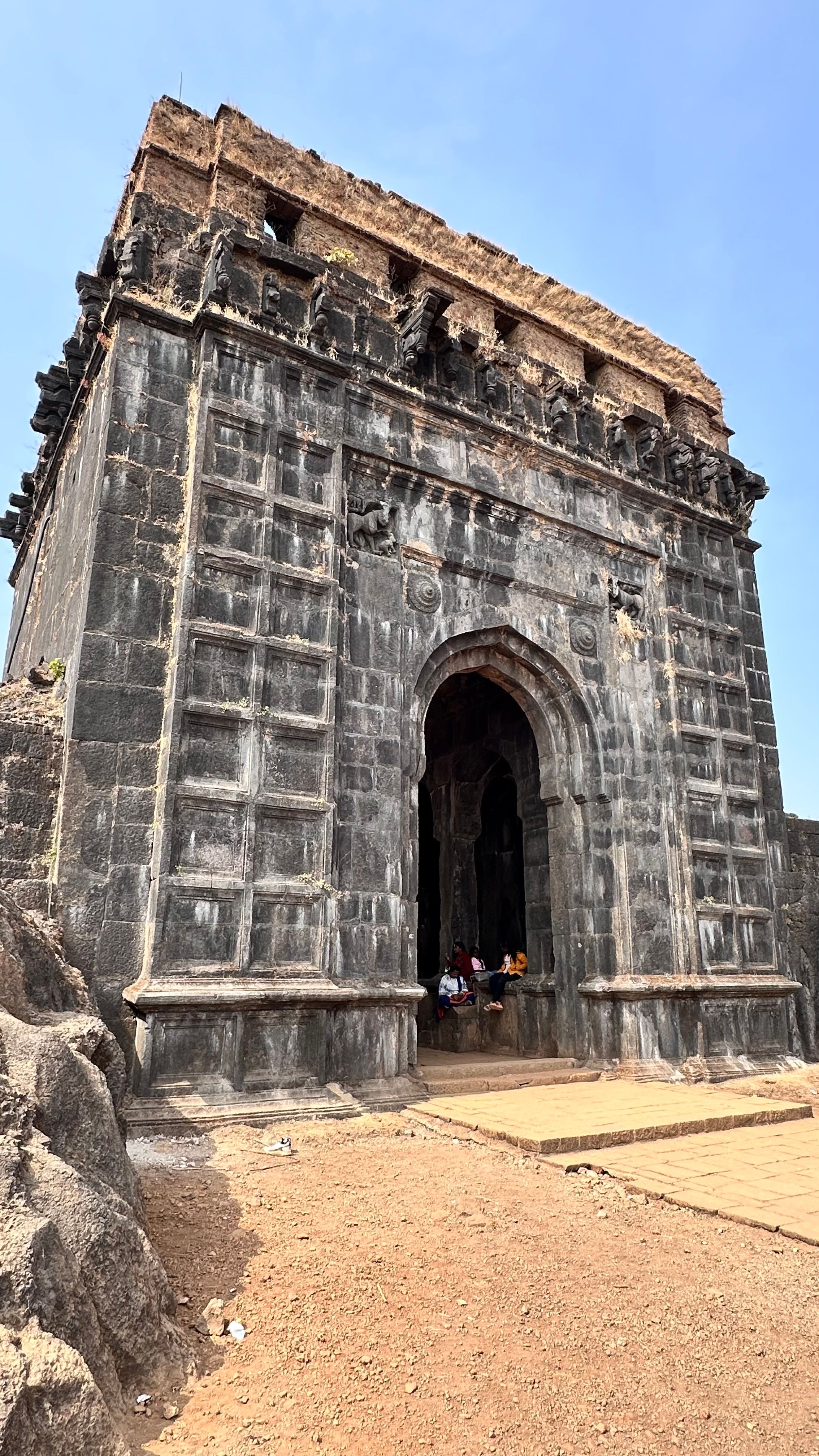 Historic Stone Fort Entrance in Bright Daylight · Free Stock Photo