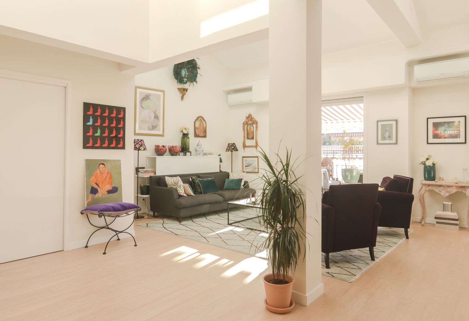 Airdrie — professional movers carrying furniture on a house move