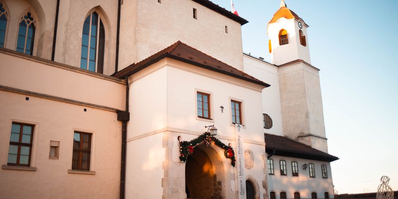 El castillo de Špilberk, en Brno, al atardecer