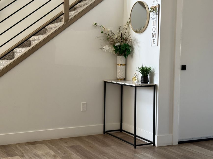 shared entry table checklist natural light lifestyle photo 1