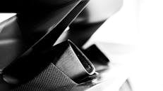 Close-up of Advanced Carbon Fiber Structure