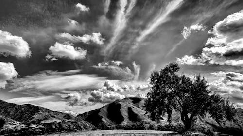 Free stock photo of clouds, landscape, mountains