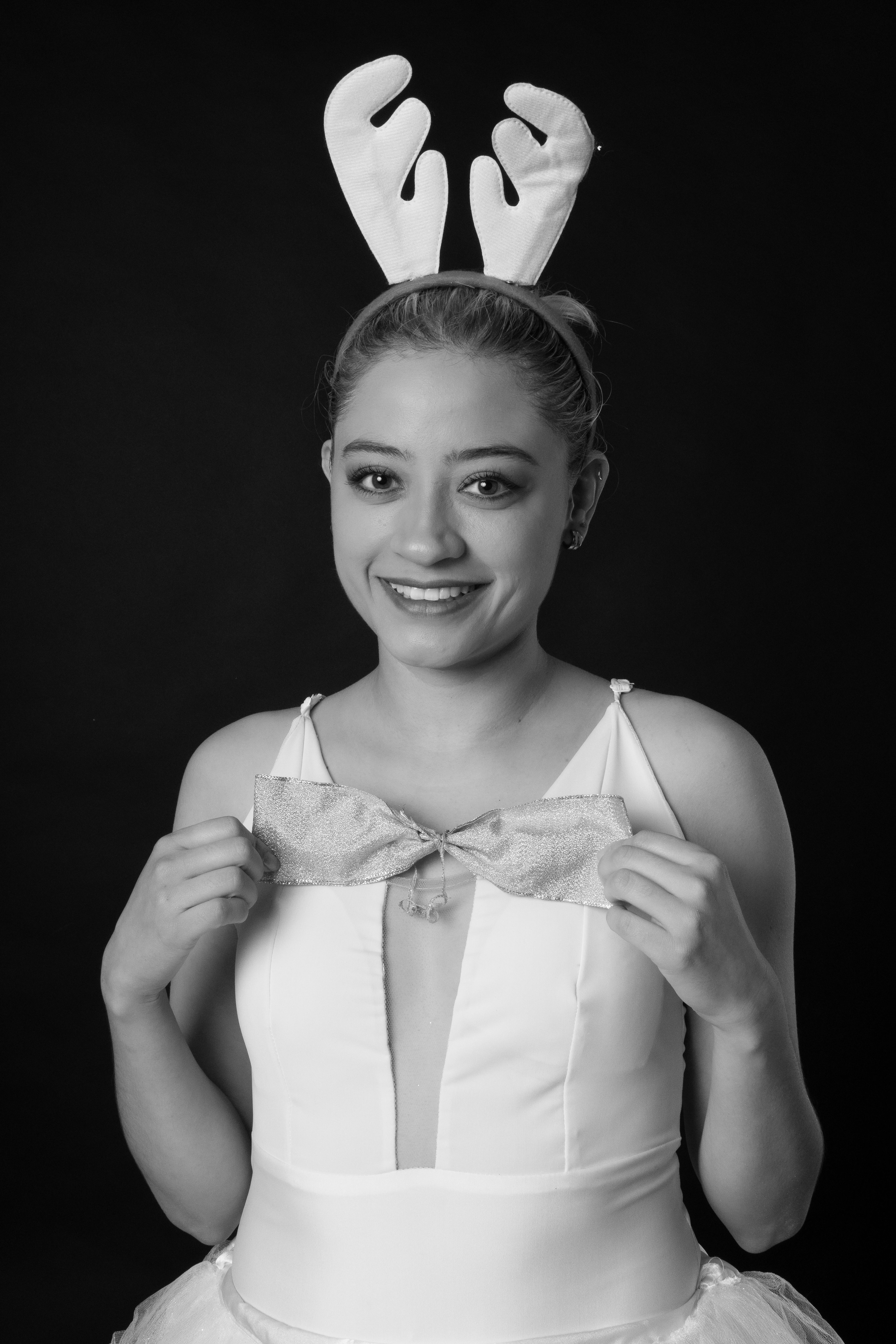 Black and White Portrait of a