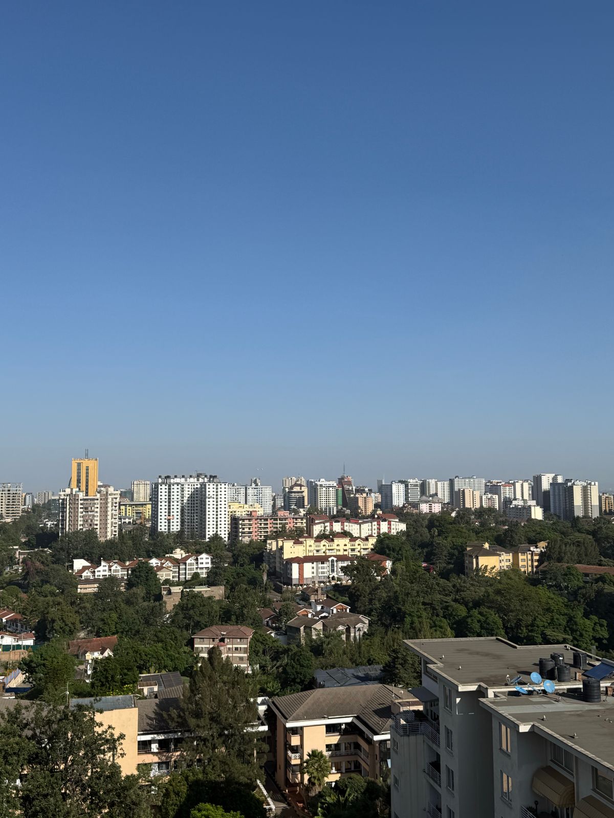African city and landscape