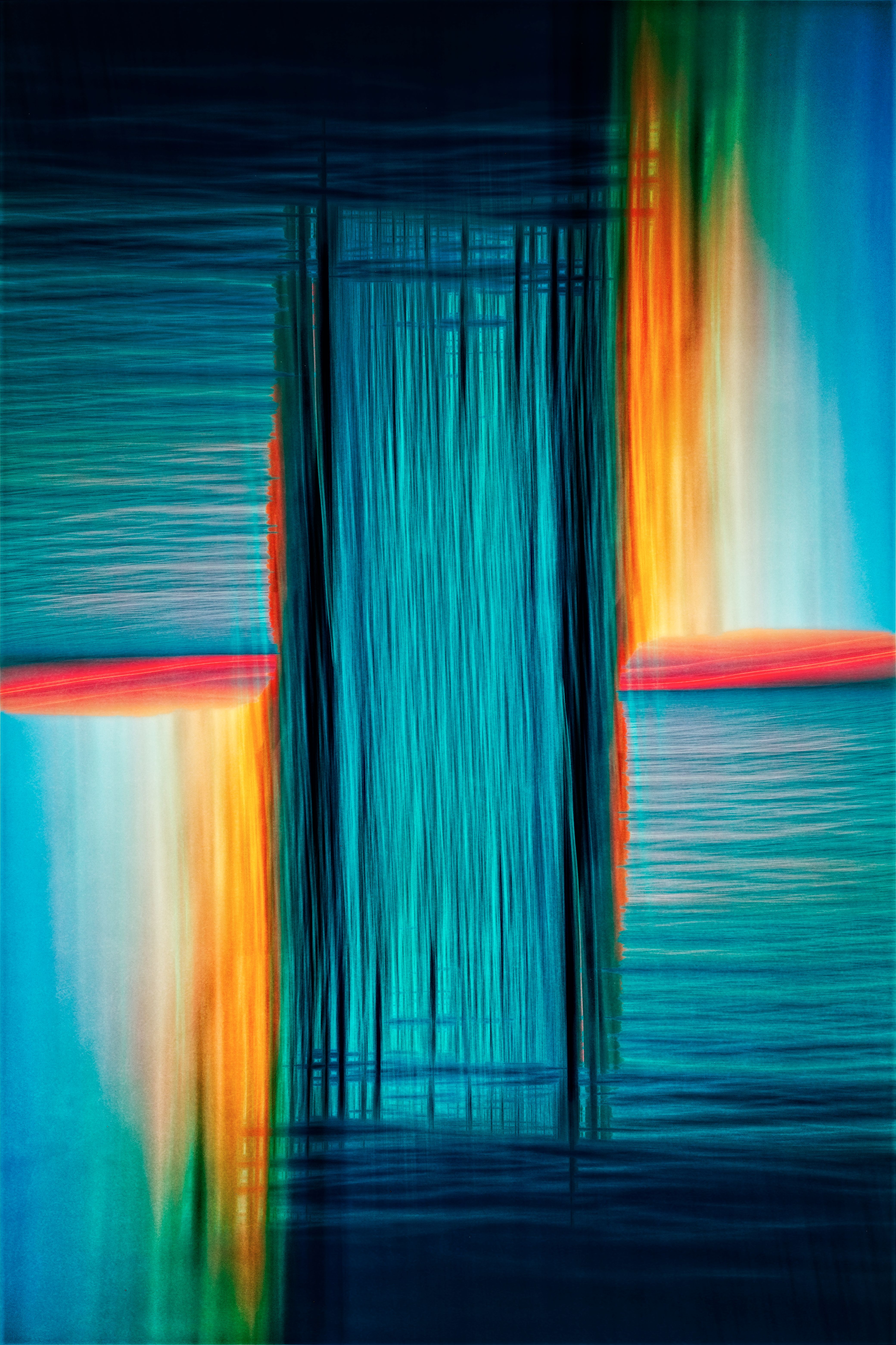 Vibrant Abstract Geometric Art with Dynamic Patterns · Free Stock Photo