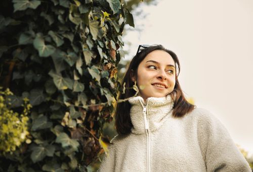 Illustrative stock portrait