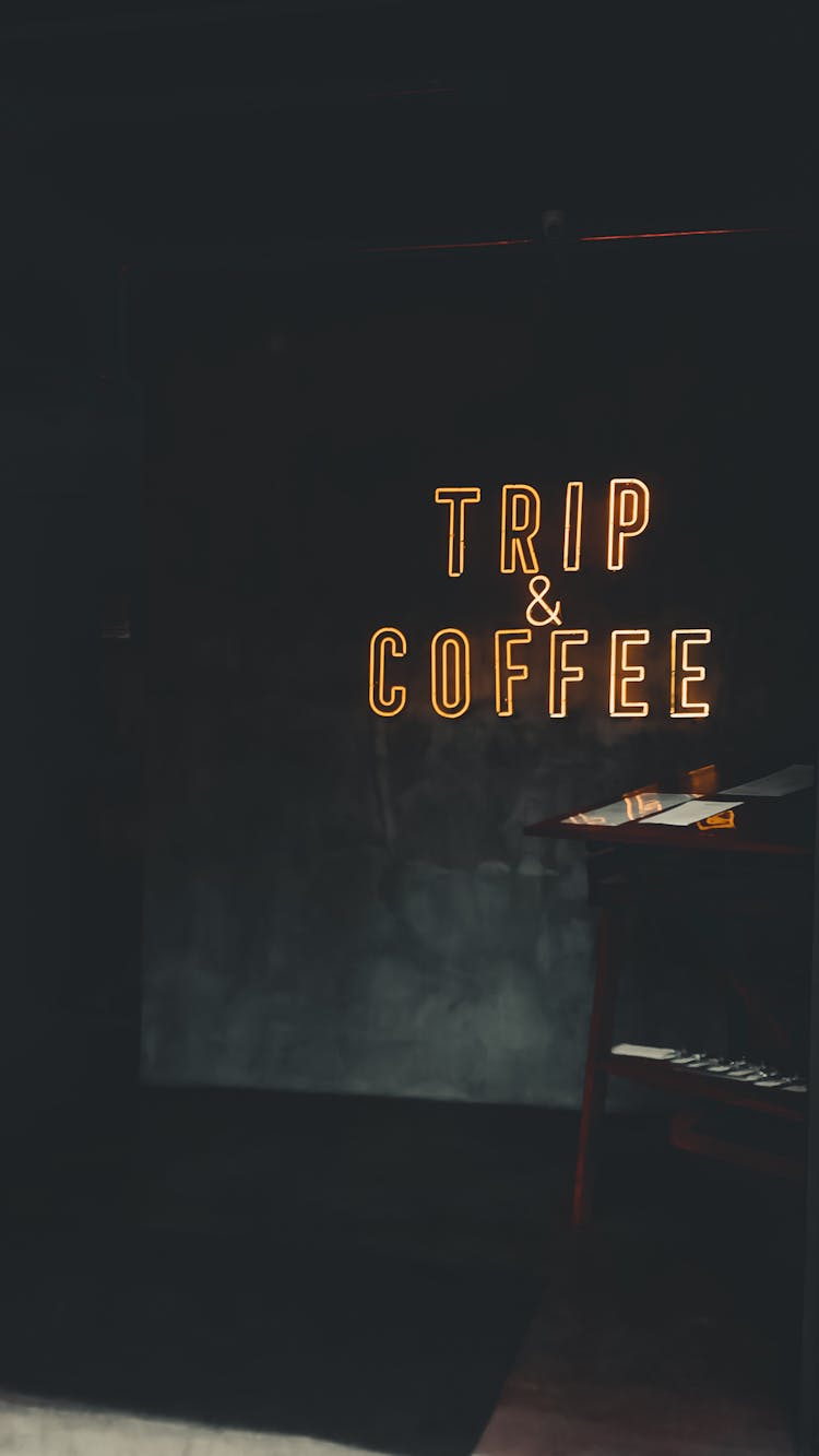 Trip & Coffee Sign