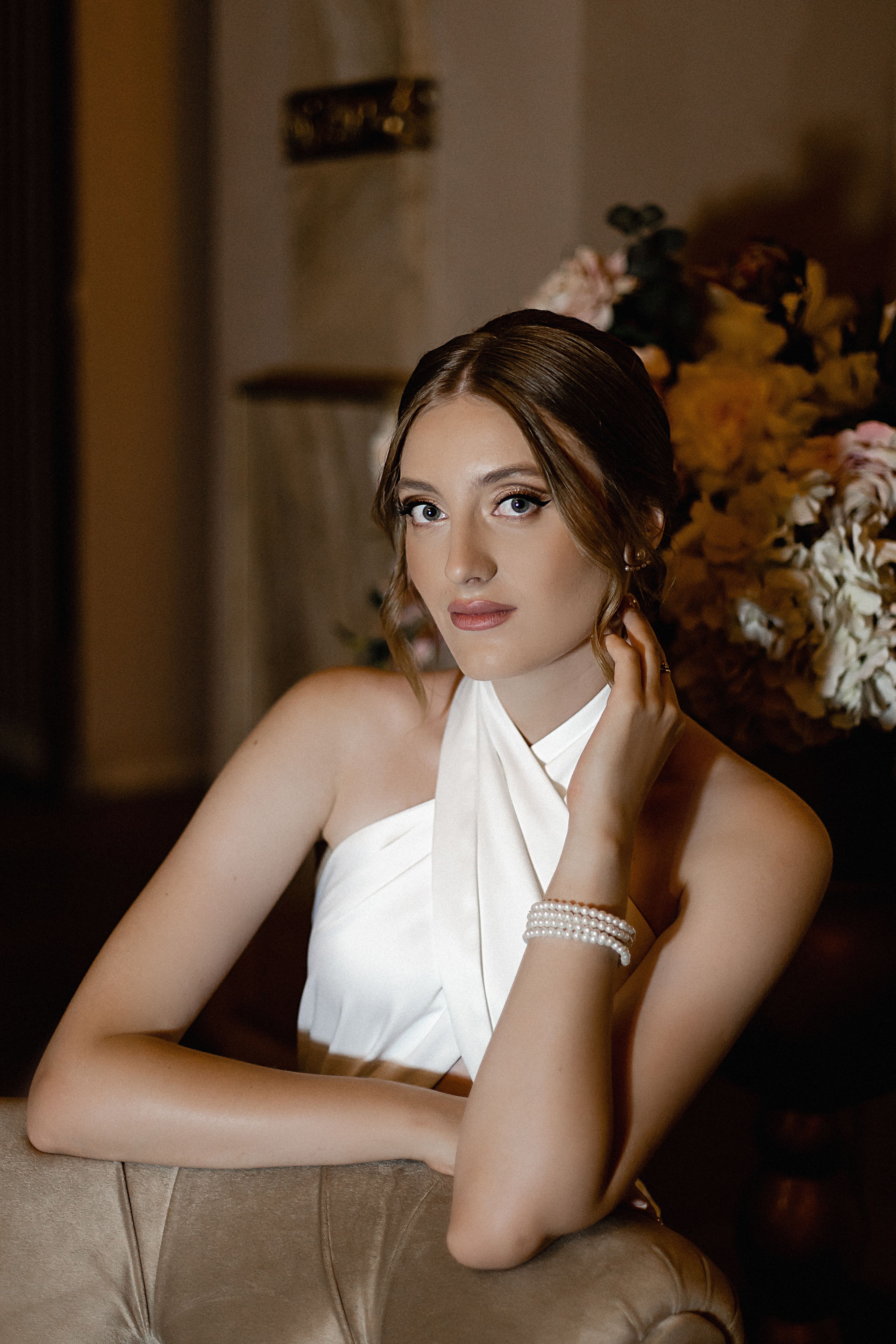Elegant Woman in Evening Gown Portrait · Free Stock Photo