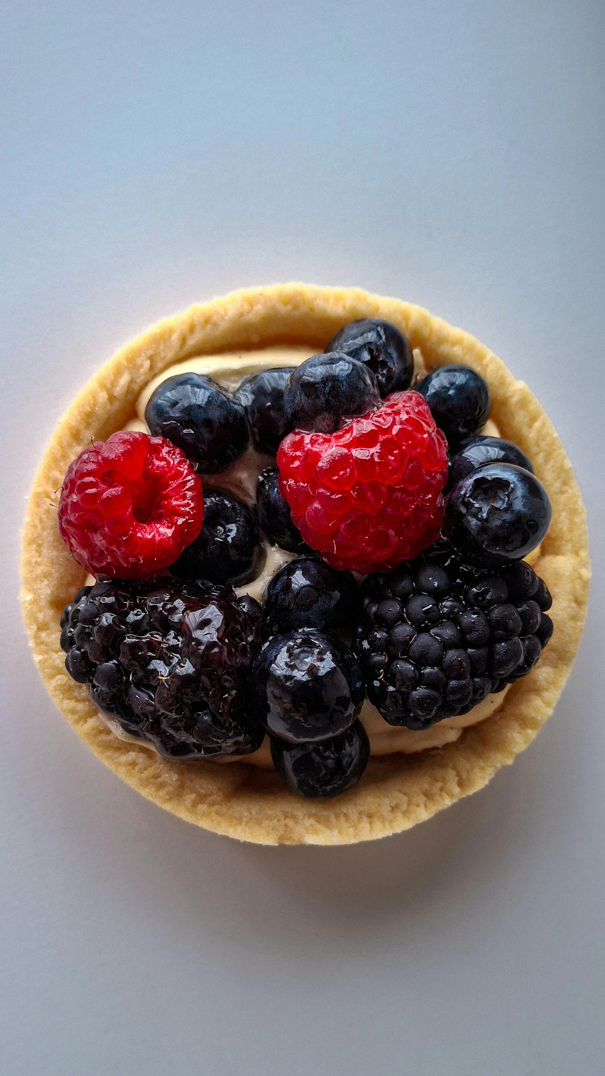 Tarte aux fruits rouges