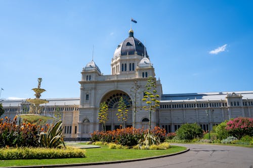 Free Exhibition Building Melbourne Stock Photo