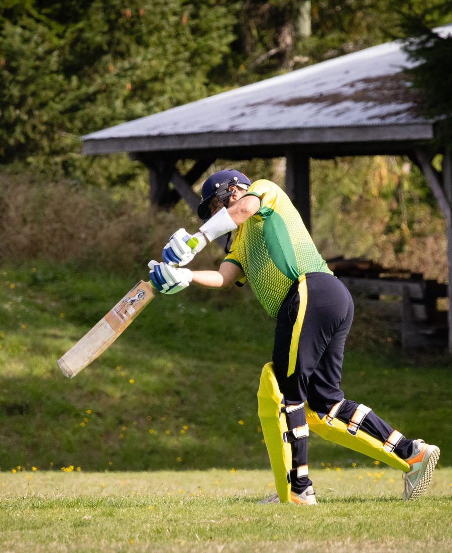 Pro Cricket Match Shirt in action