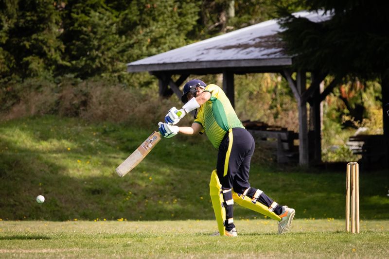 Championship final batting in club colors