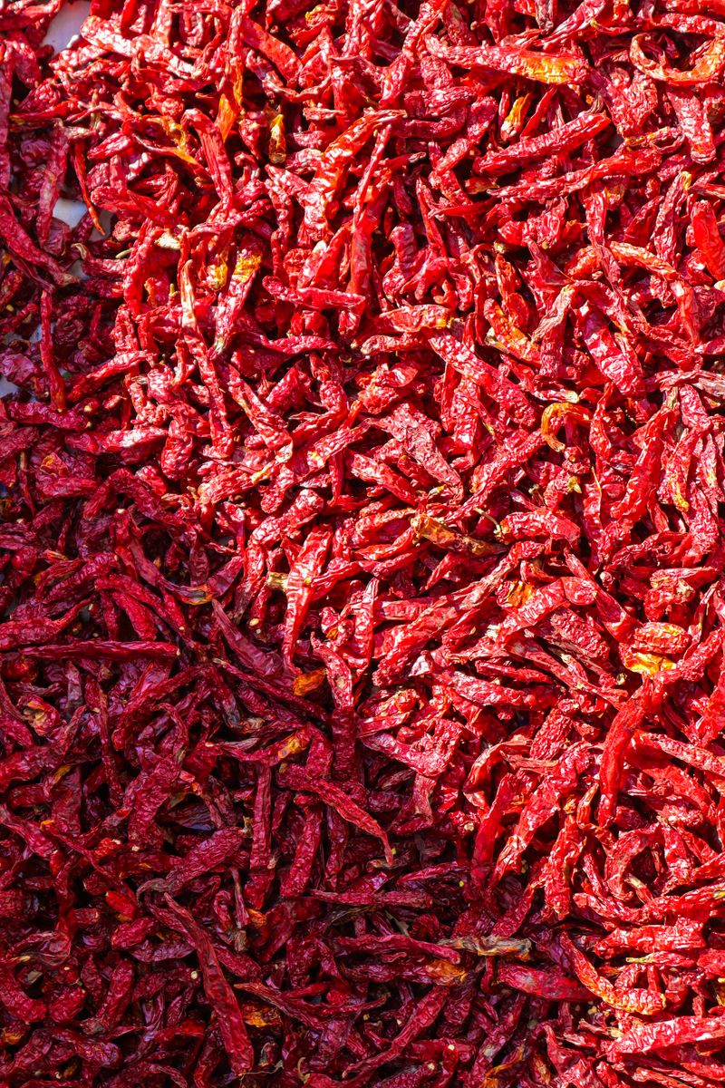 Dried chilli market