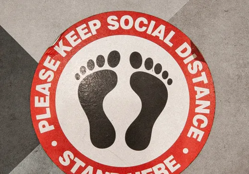 Floor sticker decal