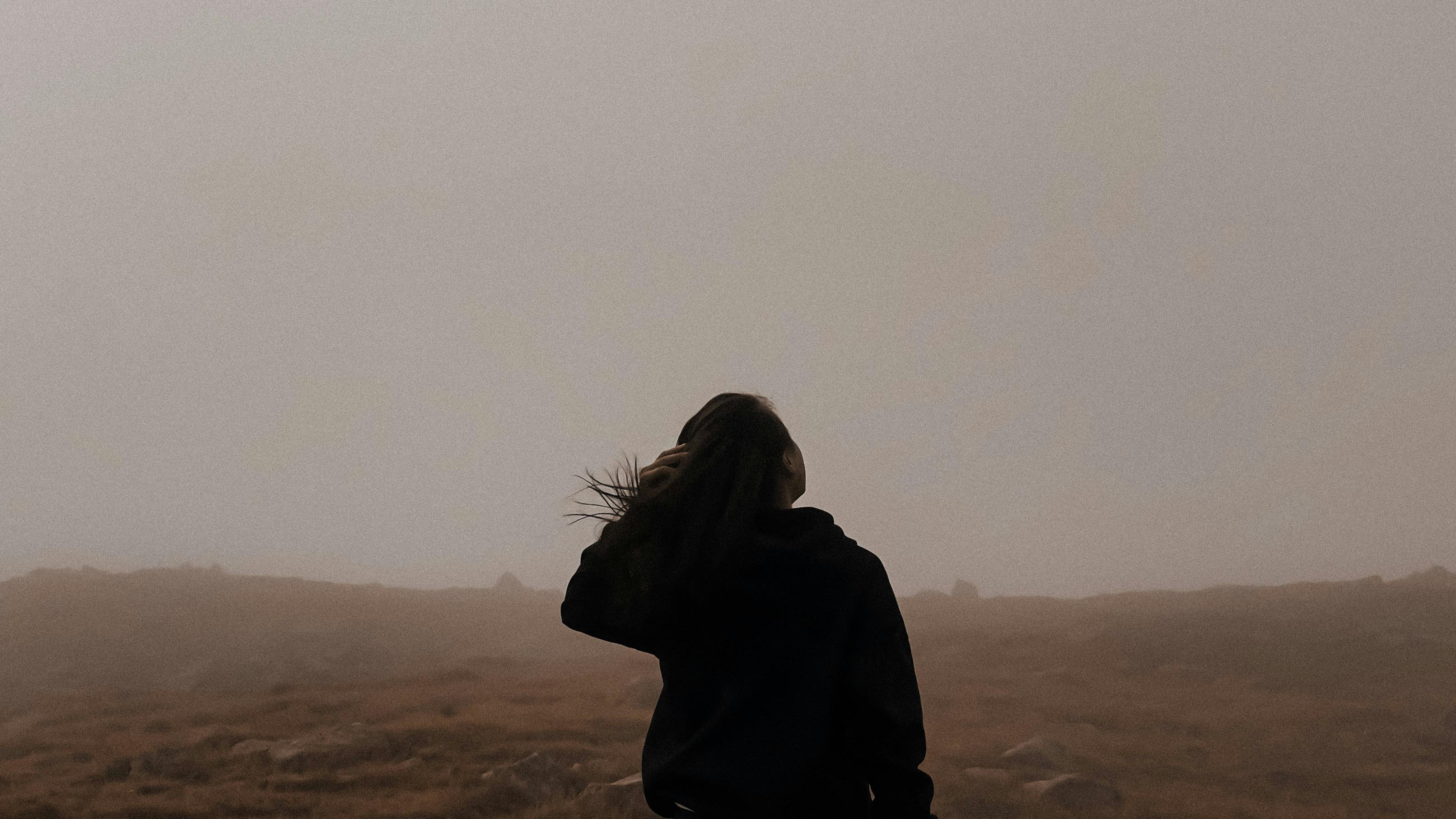 Mystical Walk in a Foggy Plateau Landscape · Free Stock Photo