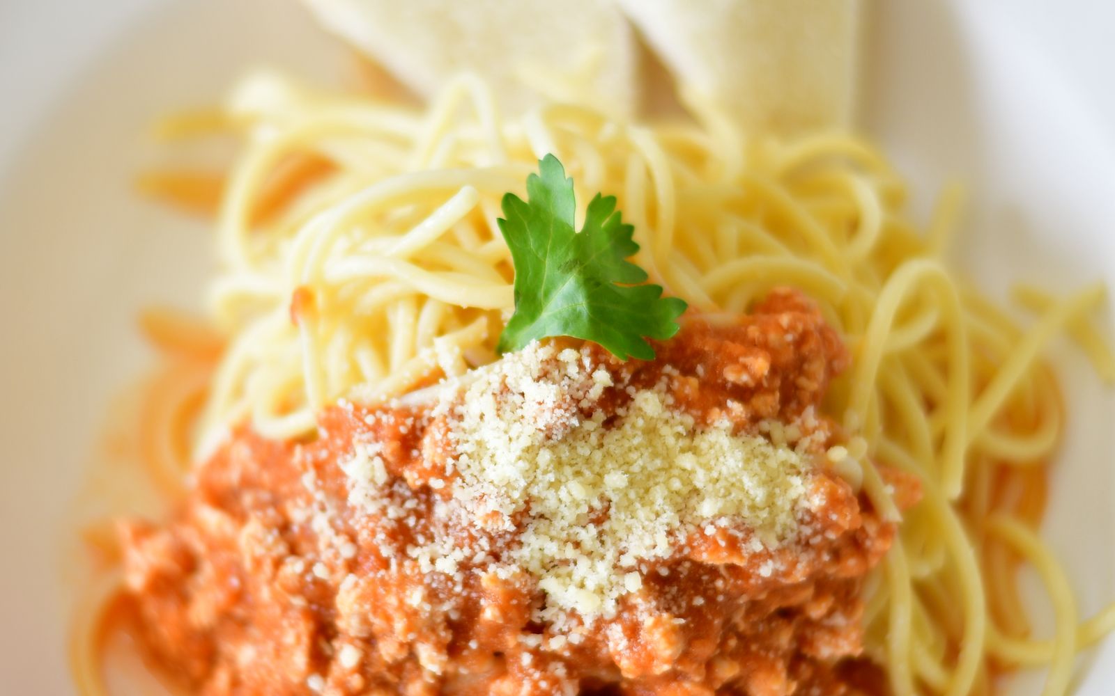 Foto de Macarronada com carne moída